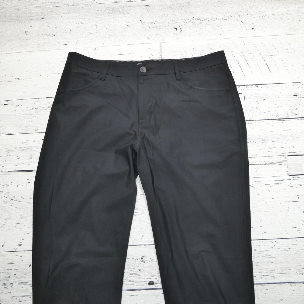 Vuori Pants Mens 34x31 Black The Rise The Shine Performance Golf Casual V430 - Picture 8 of 12